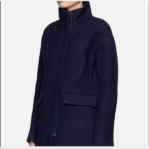 J.Crew Cocoon Coat in Italian Wool Stadium Cloth by Nello Gori